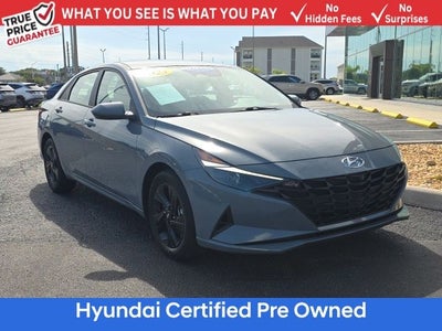 2023 Hyundai ELANTRA HYBRID Blue