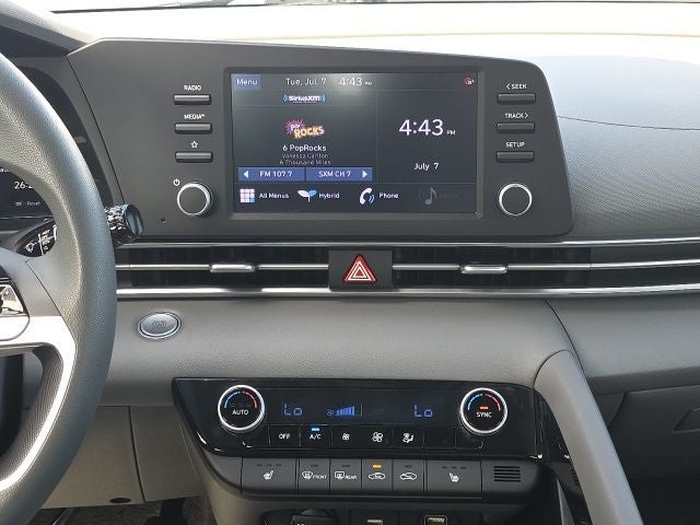 2023 Hyundai ELANTRA HYBRID Blue