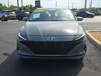 2023 Hyundai ELANTRA HYBRID Blue
