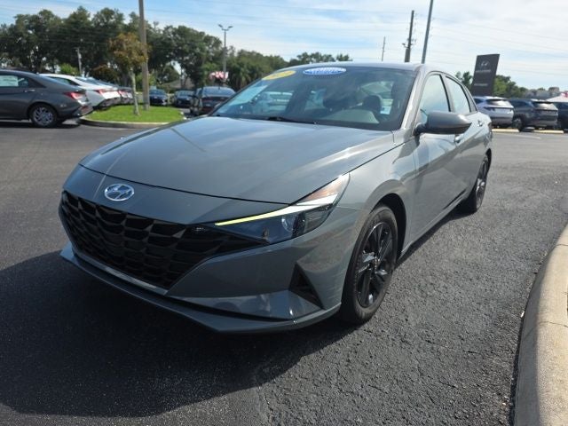 2023 Hyundai ELANTRA HYBRID Blue