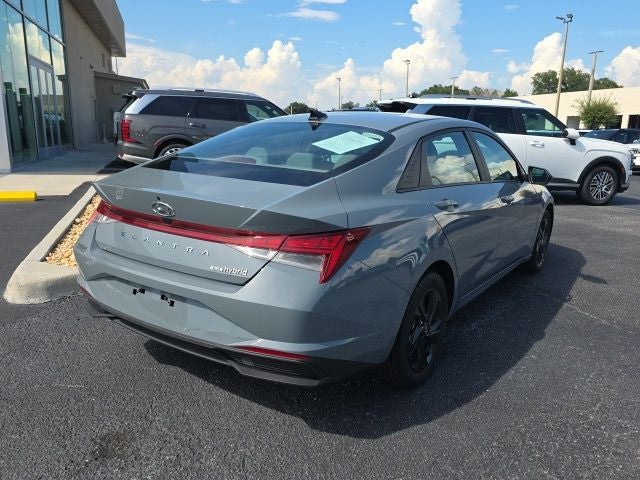 2023 Hyundai ELANTRA HYBRID Blue