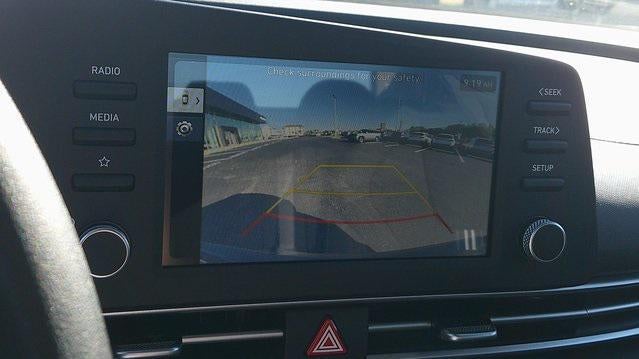 2026 Hyundai ELANTRA HYBRID Blue Sedan