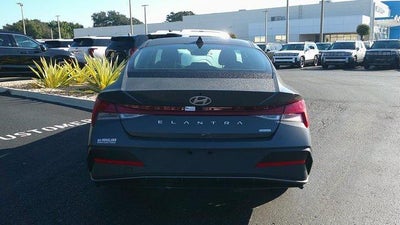 2026 Hyundai ELANTRA HYBRID Blue Sedan