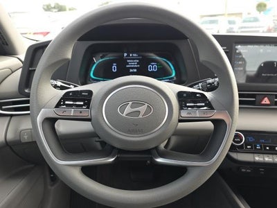 2026 Hyundai ELANTRA HYBRID Blue Sedan