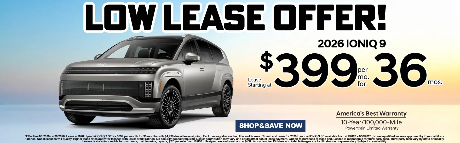 Ioniq 9 Lease
