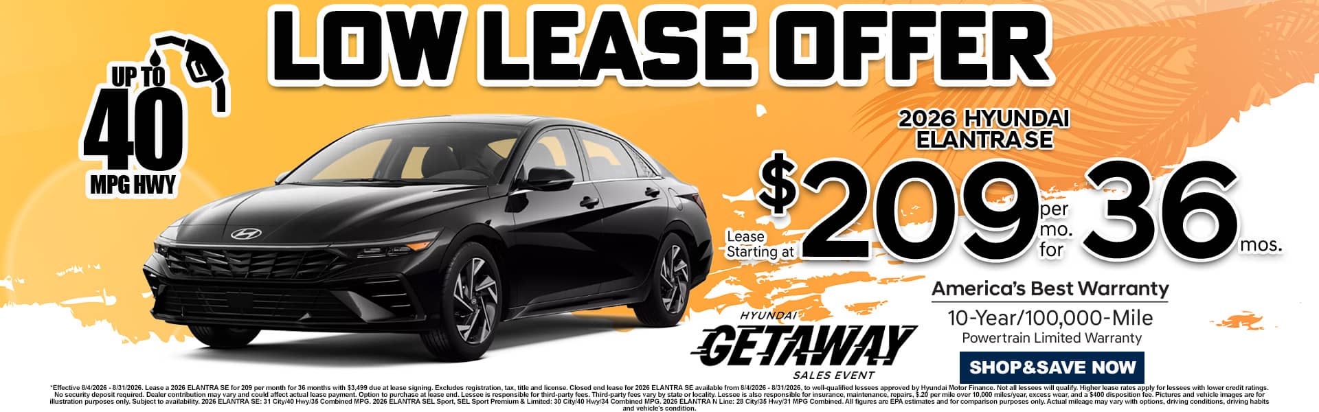 Elantra SE ease