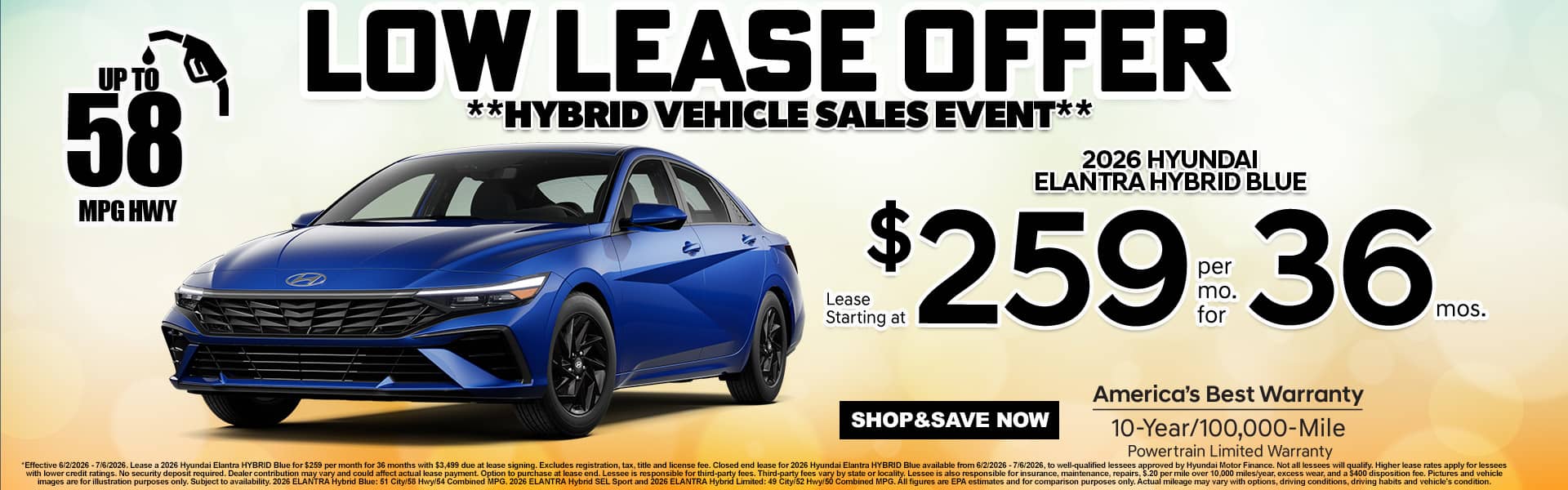 Elantra Hybrid Lease