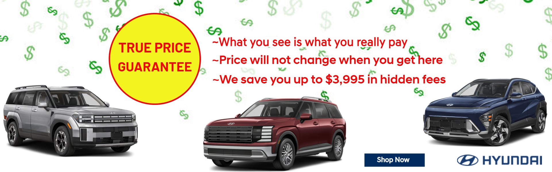 We save you money in hidden fees